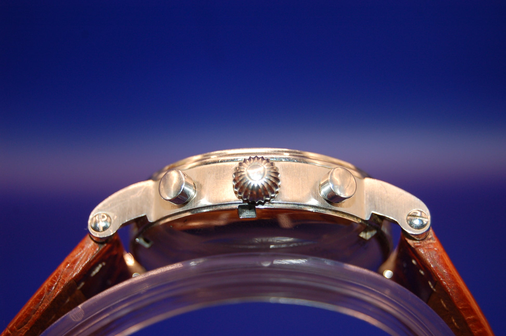 Vidar Armbanduhr – Schweizer Quarzwerk, Chronograph – neue Batterie Uhr Juwelier Alen