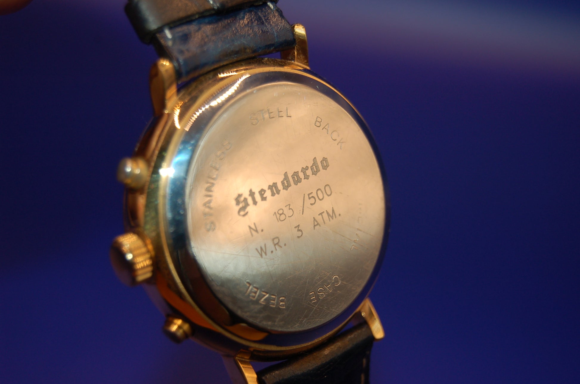 Stendardo „Colombo ’92“ – Limitierte Edition Diver-/Sportuhr – Edelstahlgehäuse, drehbare Lünette Uhr Juwelier Alen