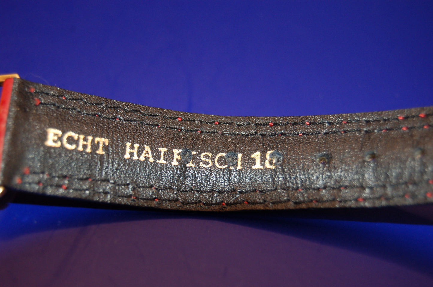 Ankar Armbanduhr – 17 Jewels, Incabloc – 585er Gelbgold, Lederband – Leicht gebraucht Uhr Juwelier Alen