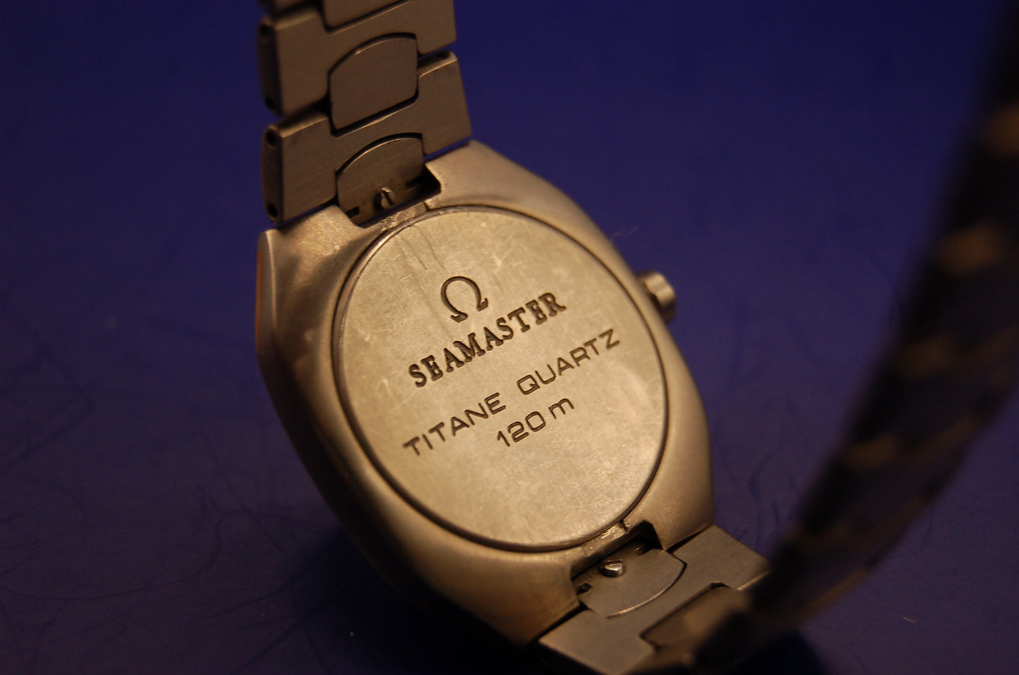 Omega Seamaster Referenz 196.0291 - Detailansicht Gehäuseboden