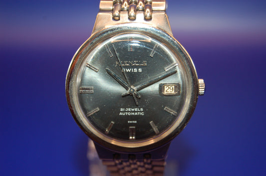 Kienzle Armbanduhr – Automatic, 21 Jewels, Swiss – ETA 2472, 60/70er Jahre – Edelstahl Uhr Juwelier Alen