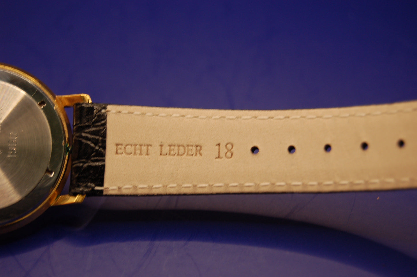 Junghans Meister Automatik - Ansicht Lederarmband