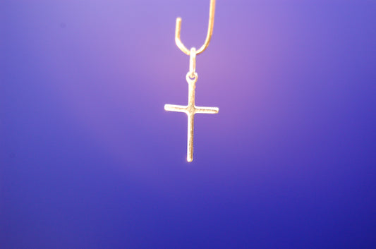 Kreuz-Anhänger aus 585er Gelbgold (14 Karat) Anhänger Juwelier Alen