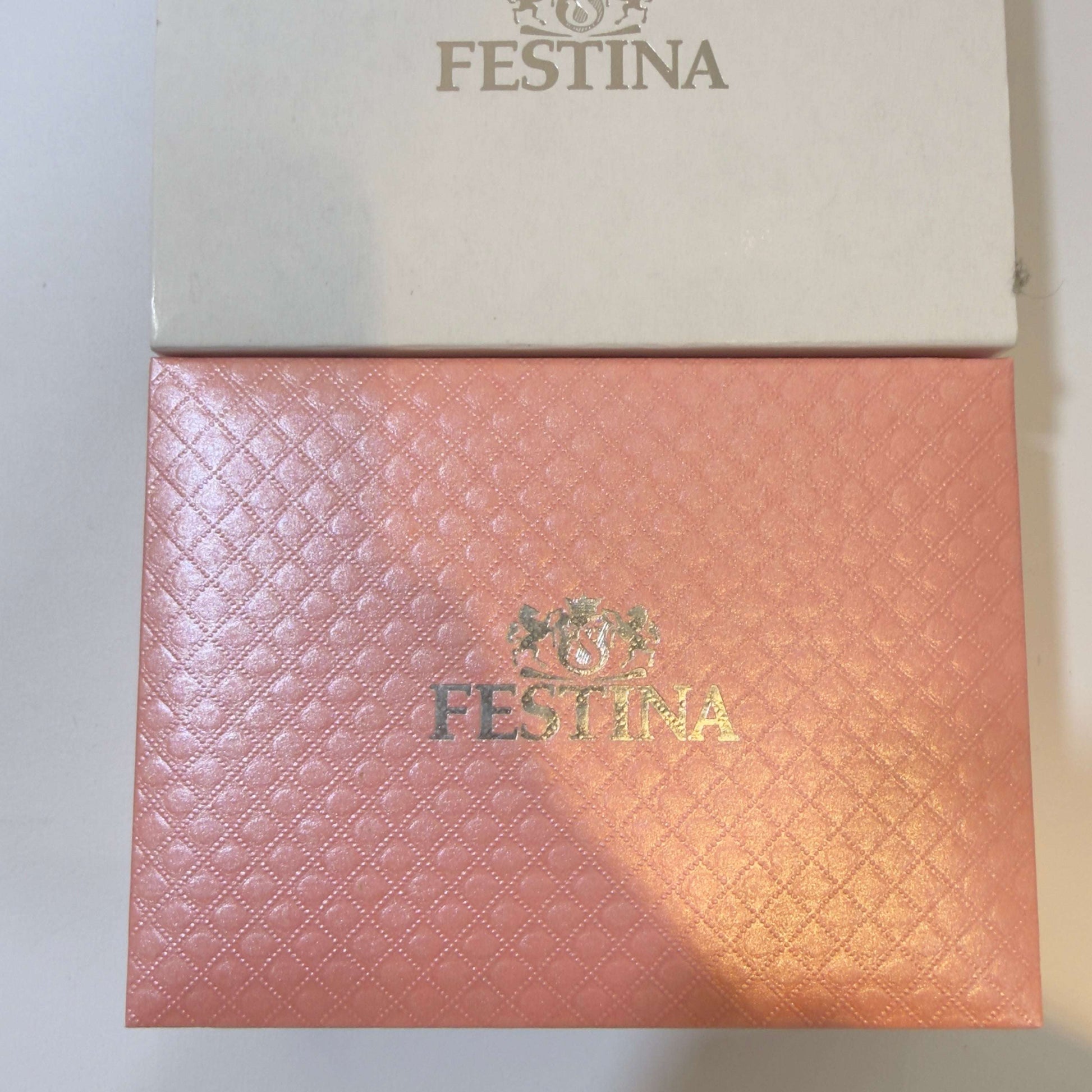 Festina Schmuckschachtel von Juwelier Alen, unbenutzt, neu in Originalverpackung, Schmuckbox für Uhren oder Schmuck, Modell F24