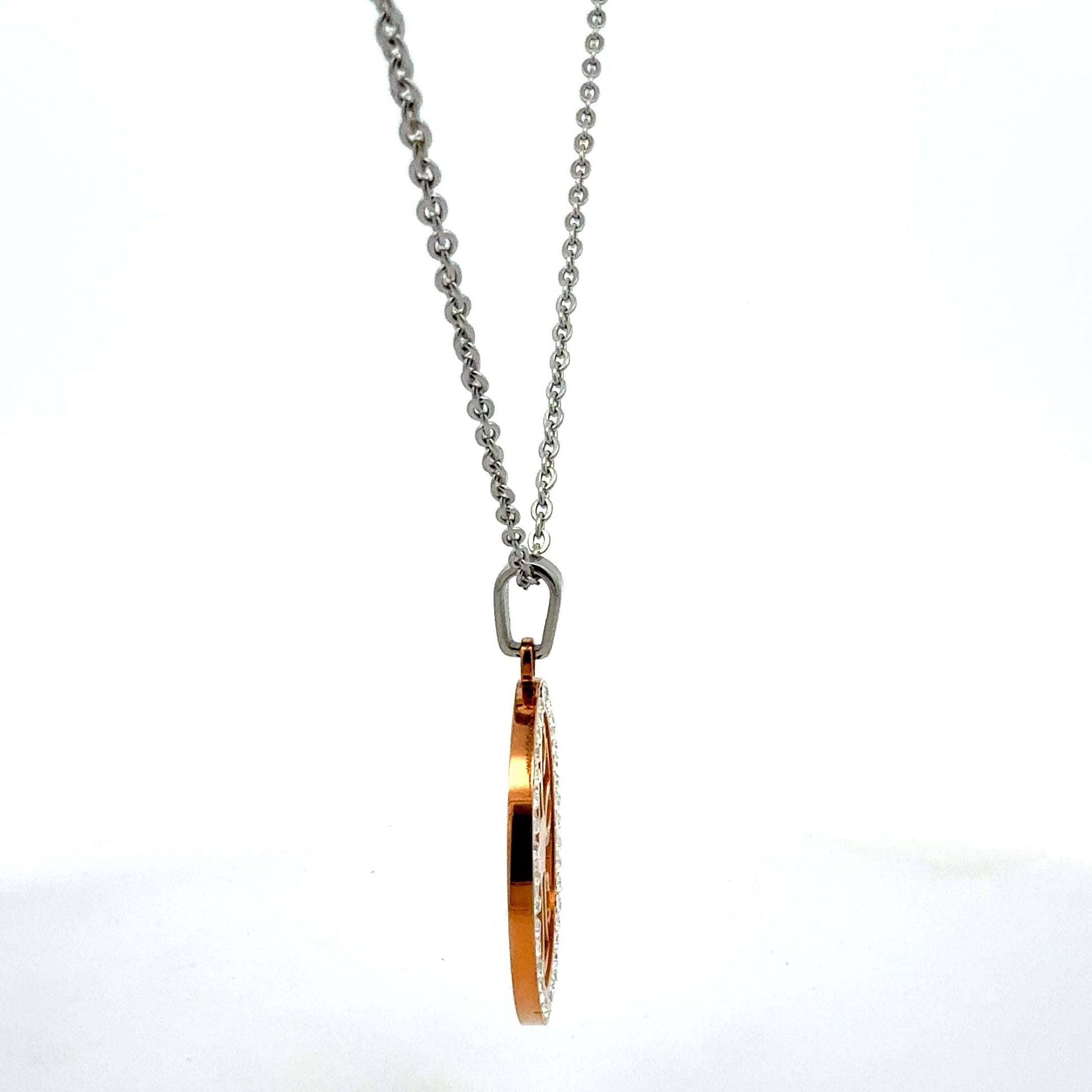 Edelstahl-Halskette  54 cm lang, von Juwelier Alen.