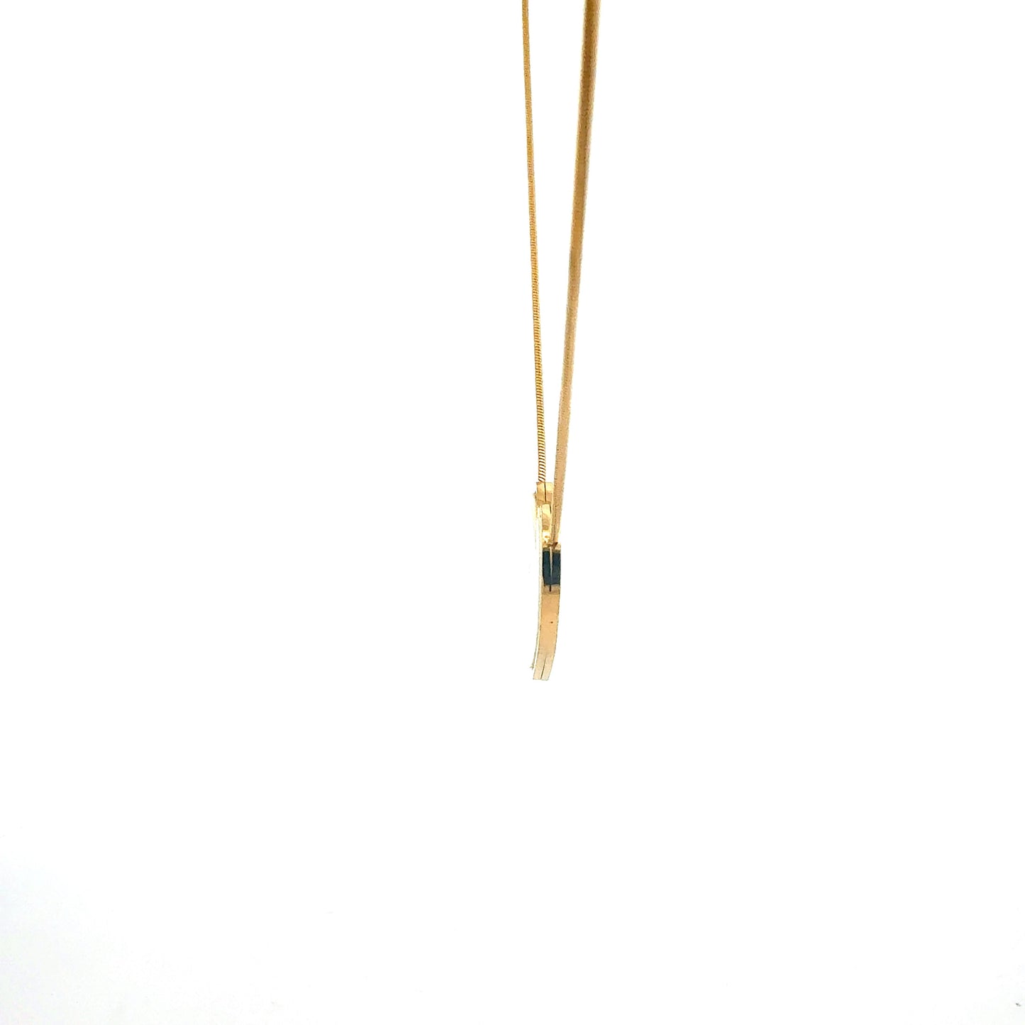 Edelstahlkette vergoldet mit Herzanhängern