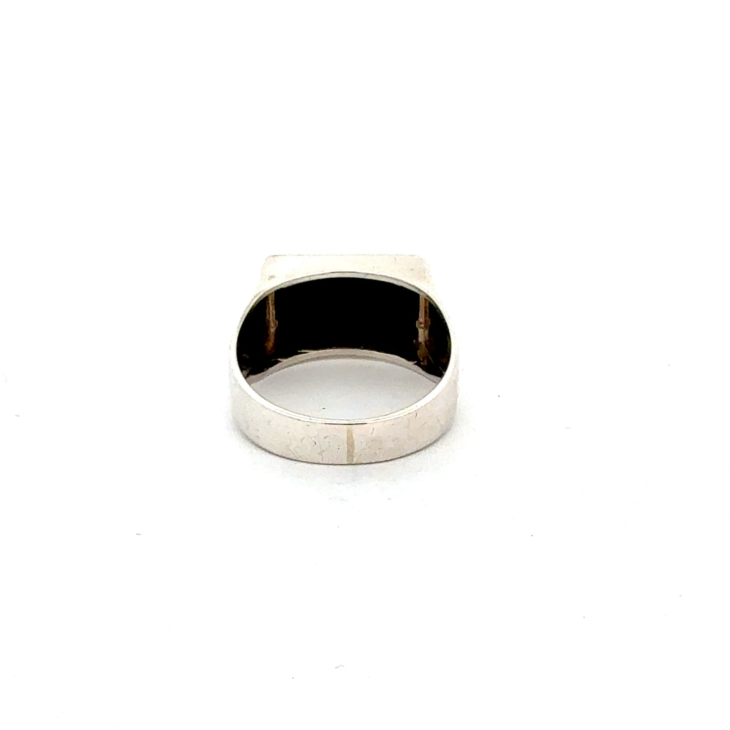 Ring mit Onyx – 62 Ringgröße