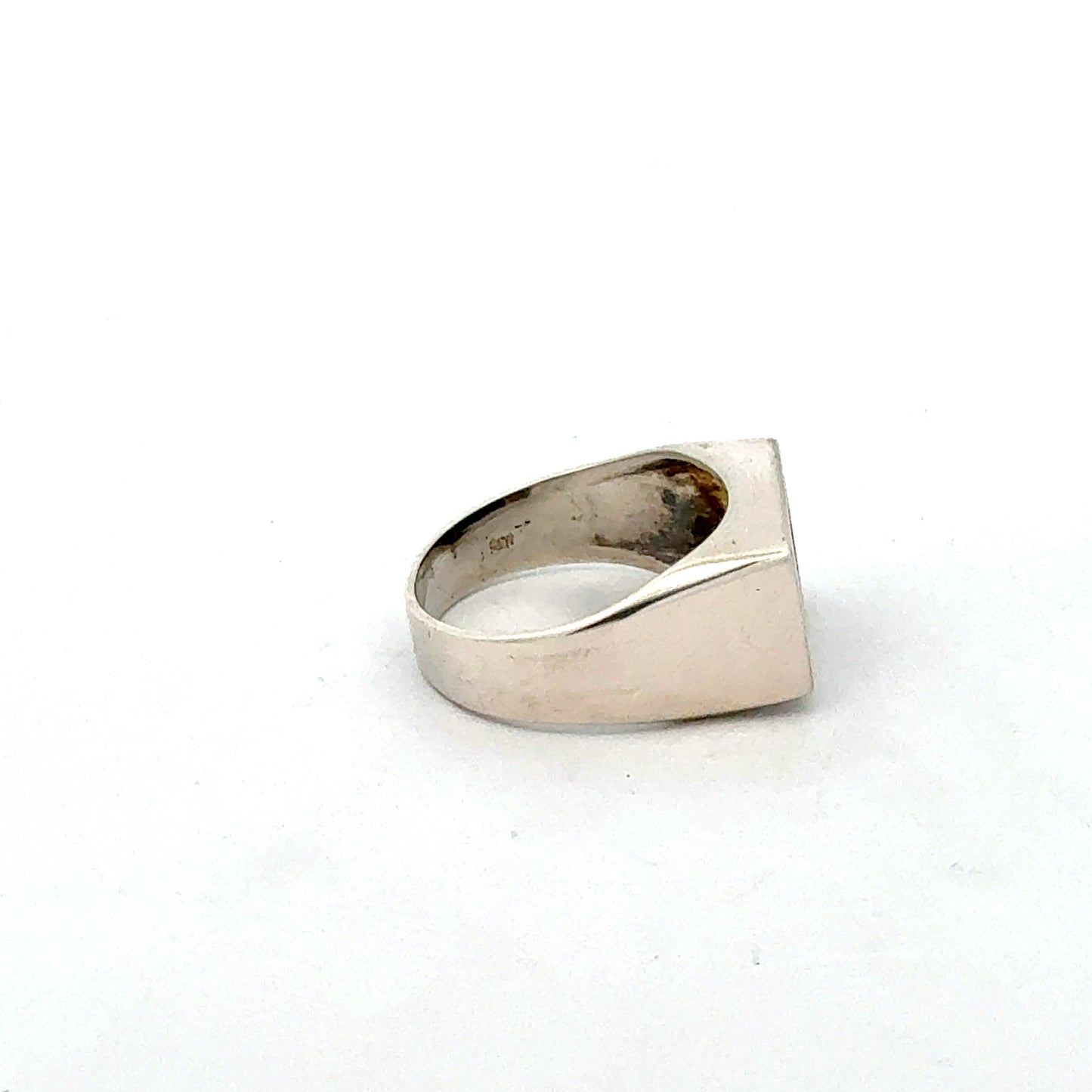 Ring mit Onyx – 62 Ringgröße