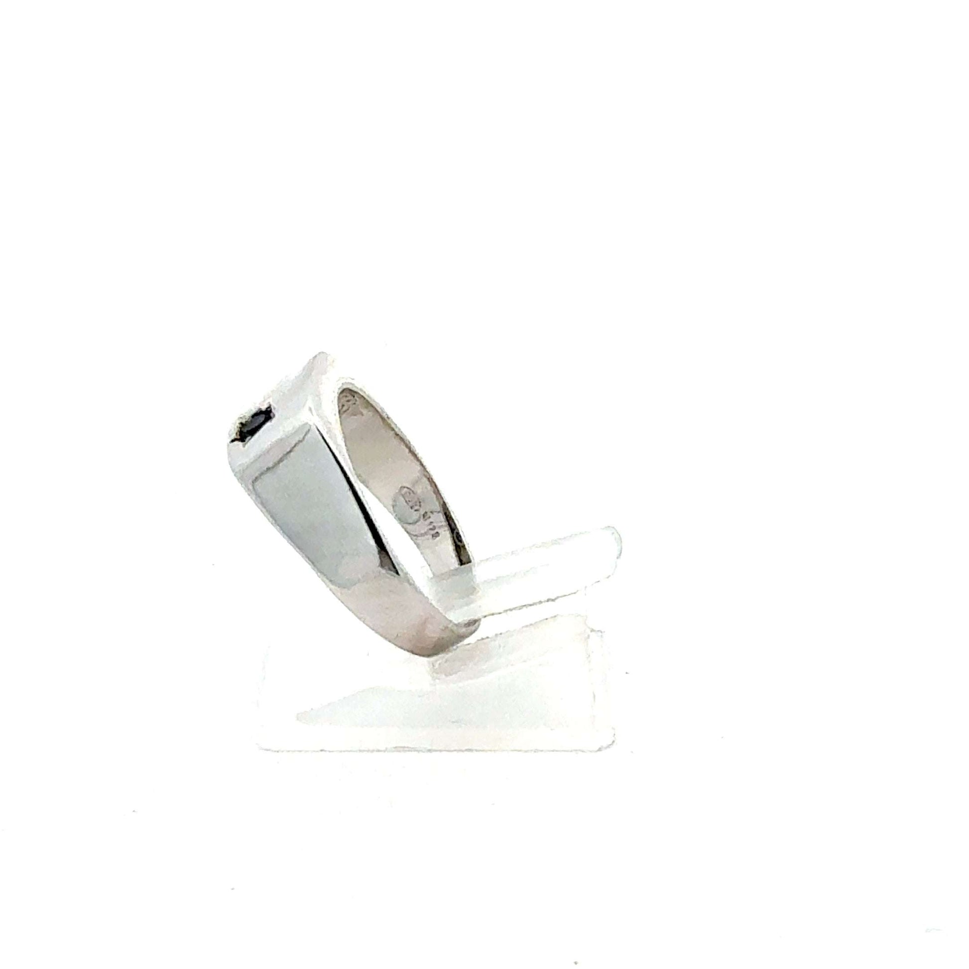 Silber Siegelring 925 mit Onyx – Juwelier Alen