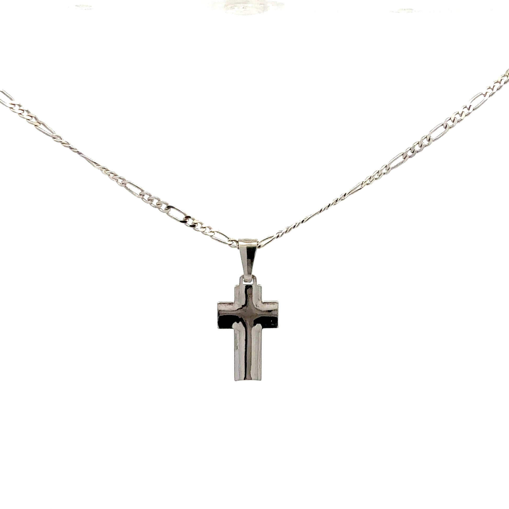 Kreuz-Anhänger Silber 925 Vorderansicht