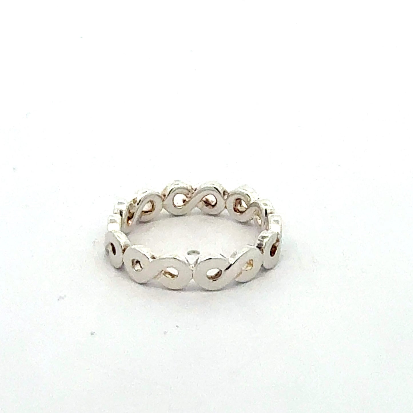 925 Silberring Unendlichkeit zeitlos - Produktfoto