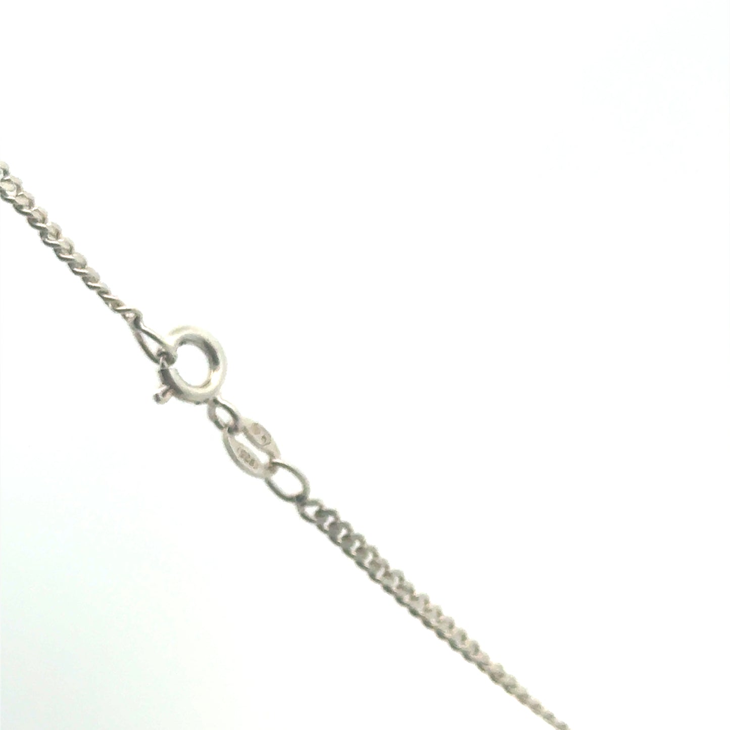 925 Sterling Silber Kette mit Stier Sternzeichen - Detailansicht