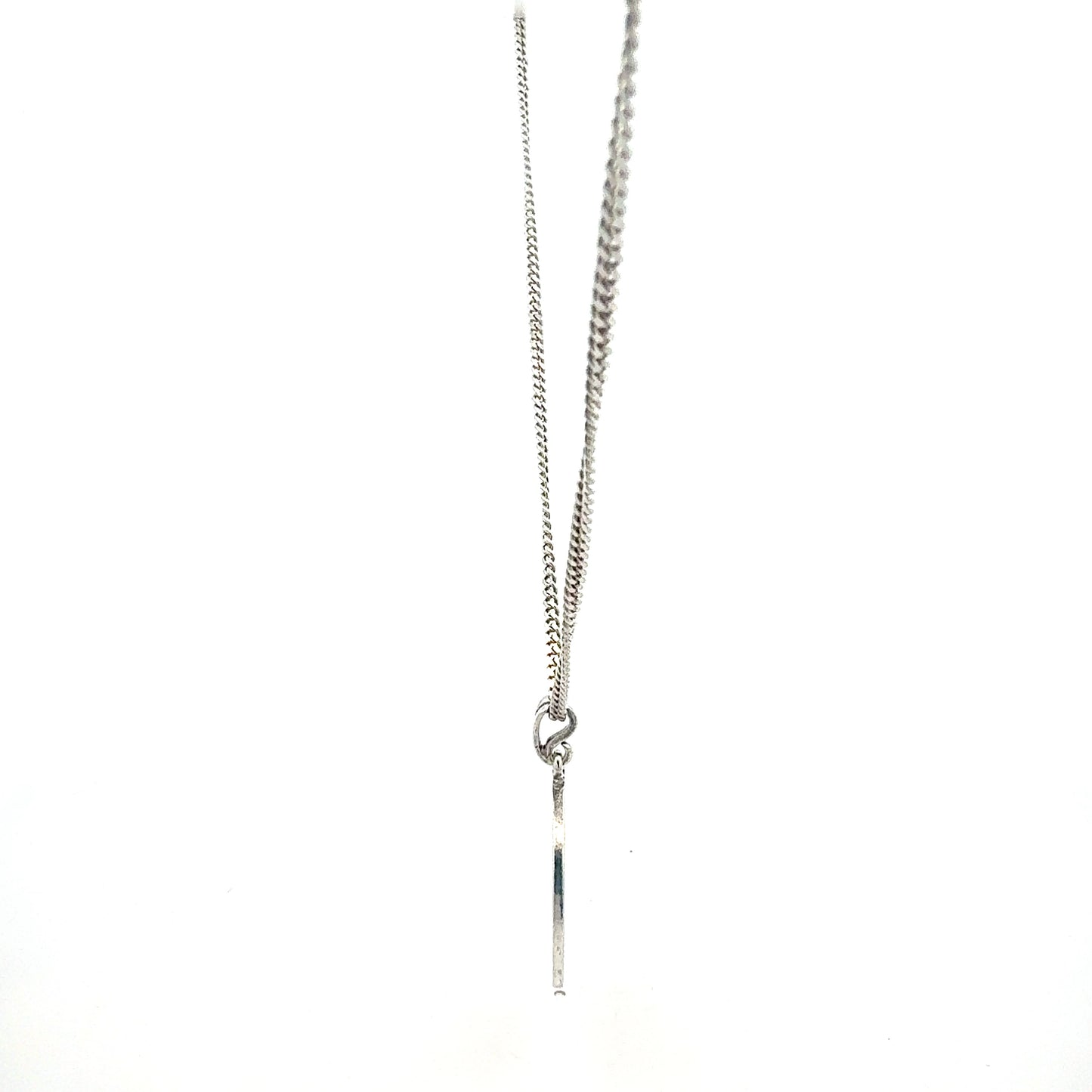 925 Silberkette mit Stier-Anhänger symbolisch - Produktfoto