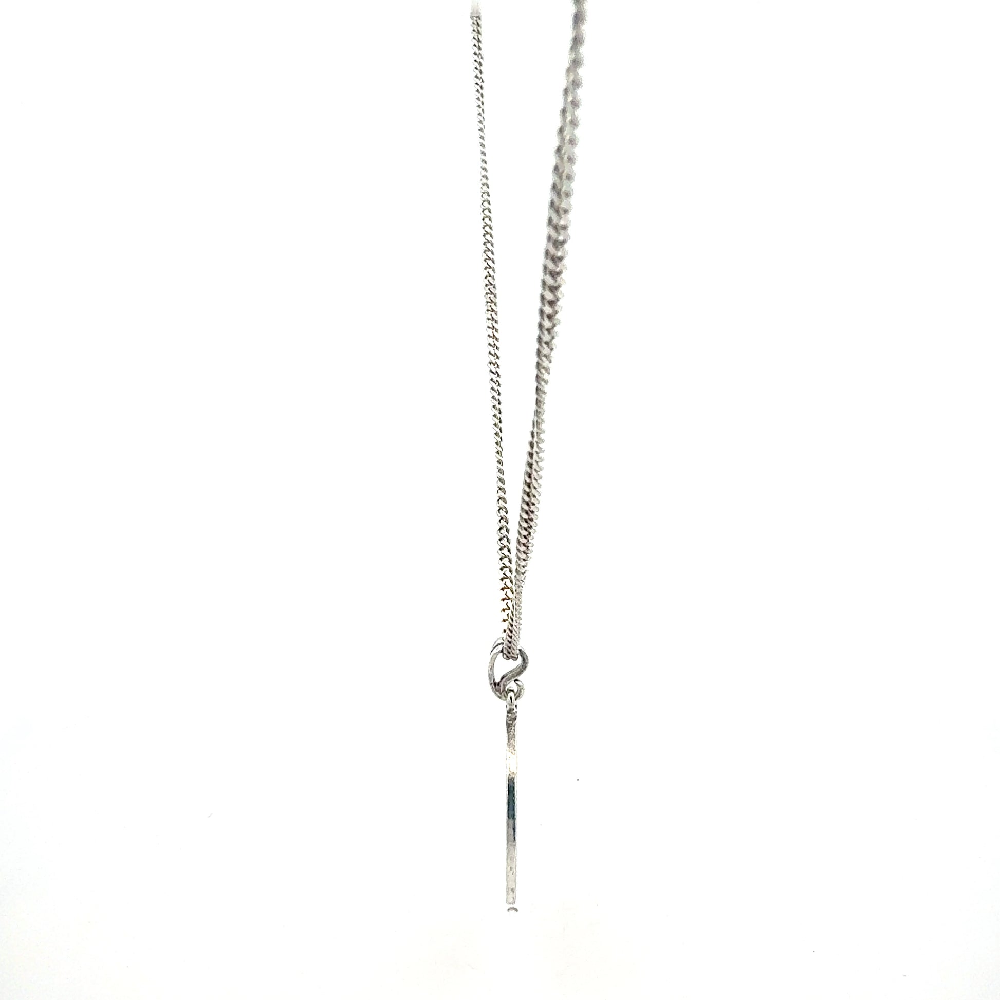 925 Silberkette mit Stier-Anhänger symbolisch - Produktfoto