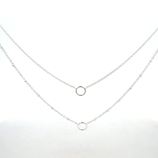 925 Silberkette 46 cm aus Sterlingsilber