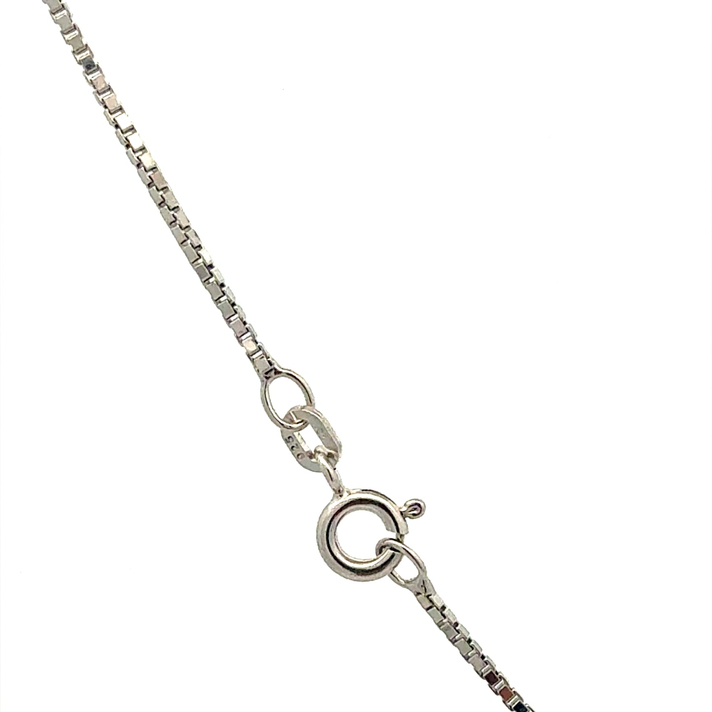 Sterling Silber Kette mit Zirkonia - Produktdetail