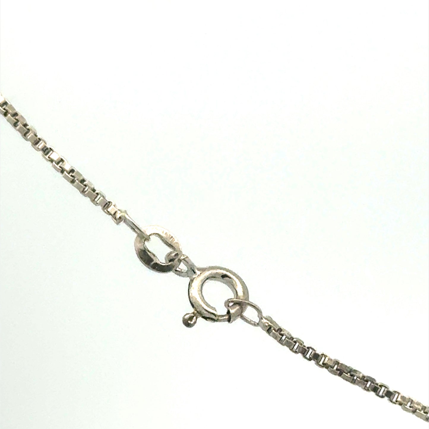 925 Sterling Silber Kette Jungfrau Sternzeichen - Detailansicht