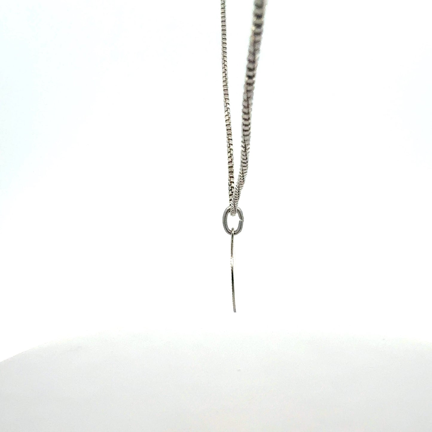 Sterling Silber Jungfrau-Kette 4,82g - Detailaufnahme