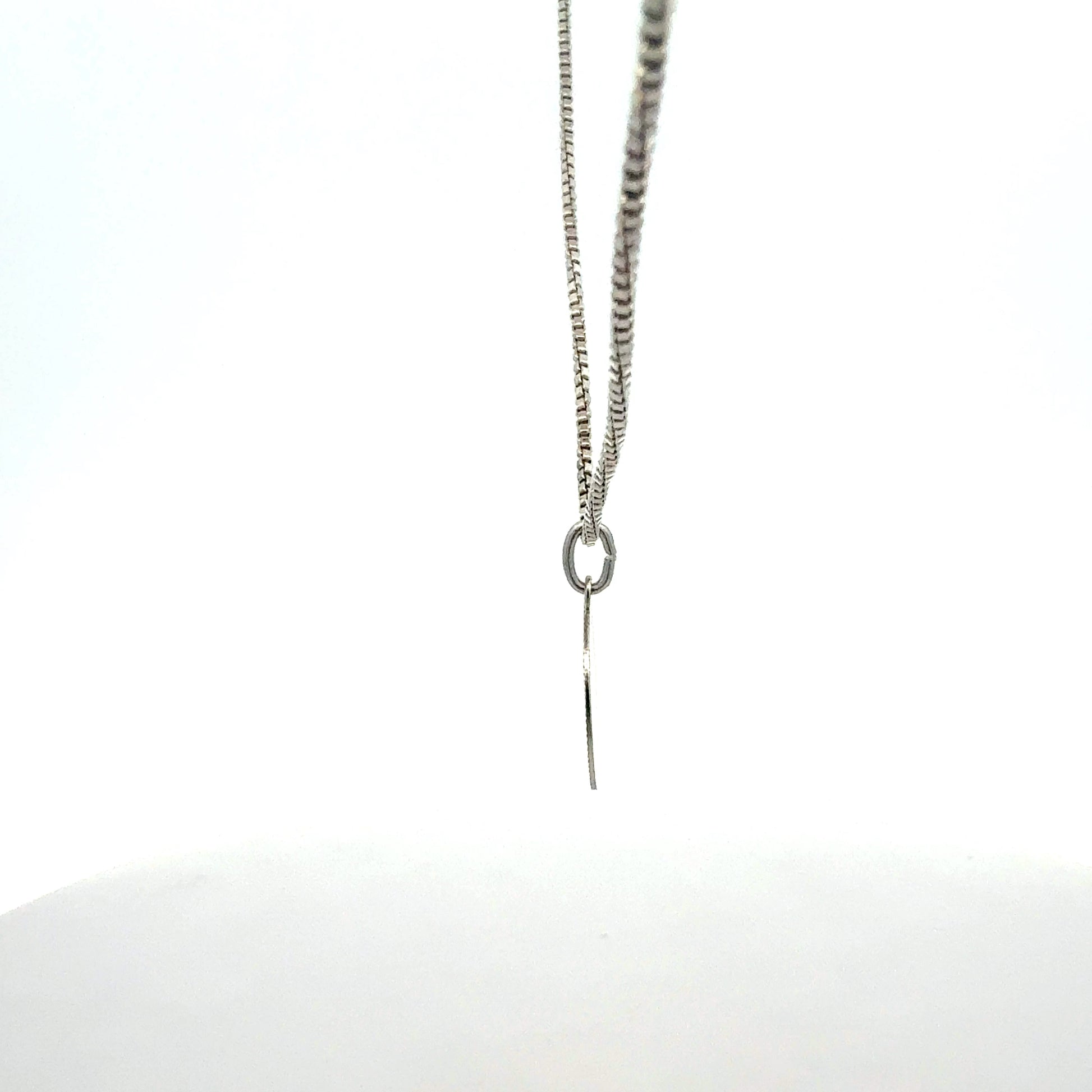 Sterling Silber Jungfrau-Kette 4,82g - Detailaufnahme