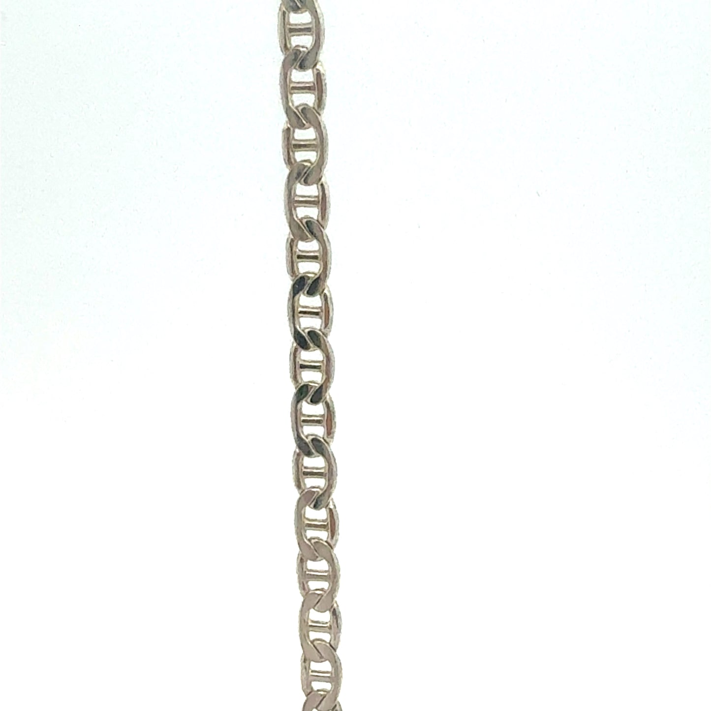 Silberkette 925 schlicht 50cm - Gesamtansicht