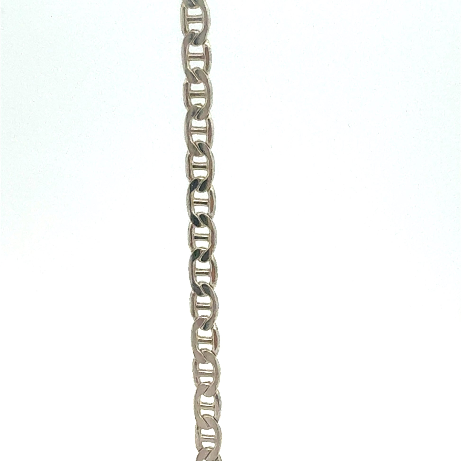 Silberkette 925 schlicht 50cm - Gesamtansicht