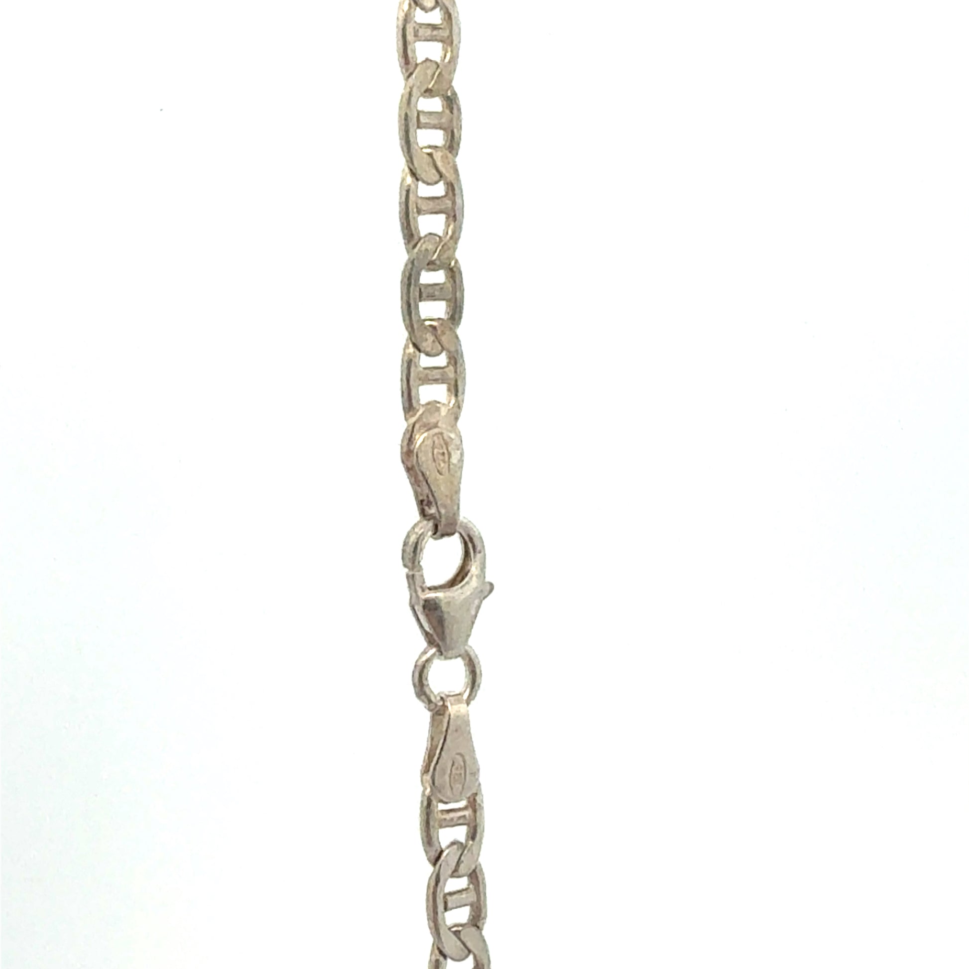 925 Sterling Silber Kette schlicht - Detailansicht