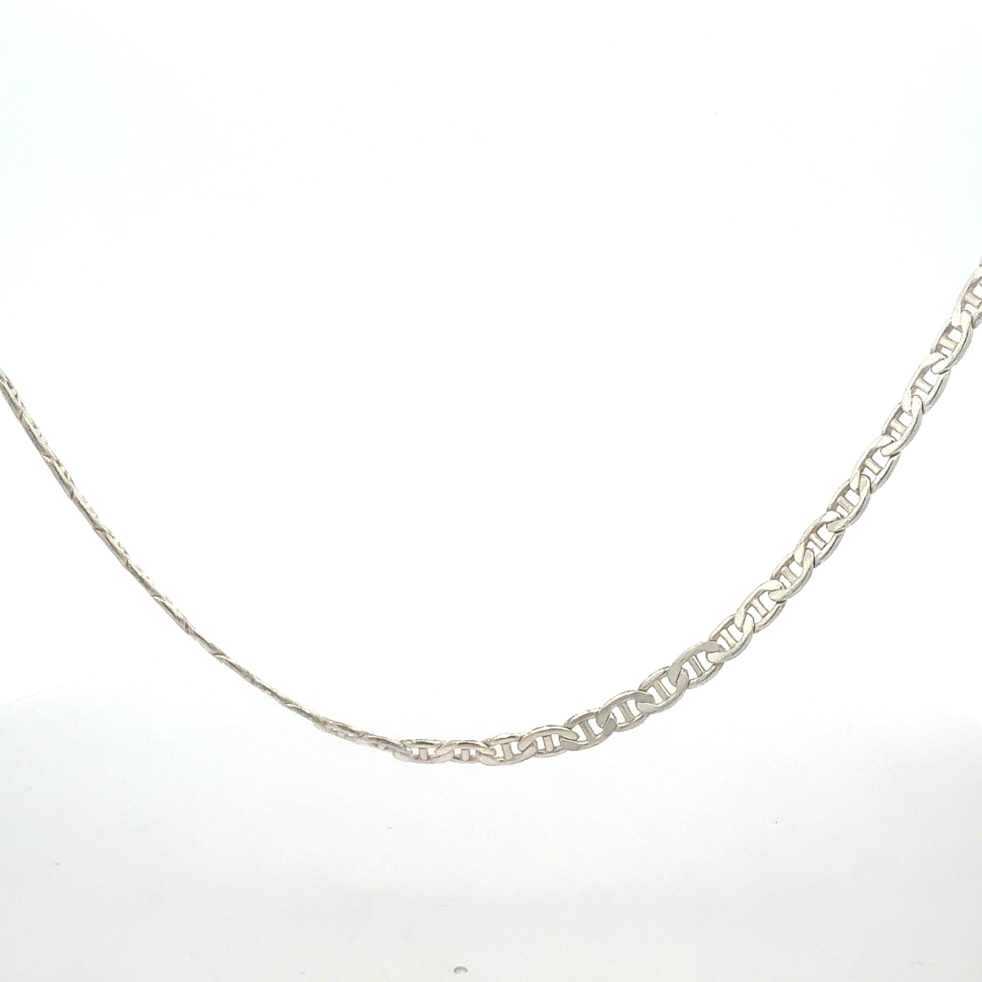 Sterling Silber Kette 12,64g vielseitig - Detailaufnahme