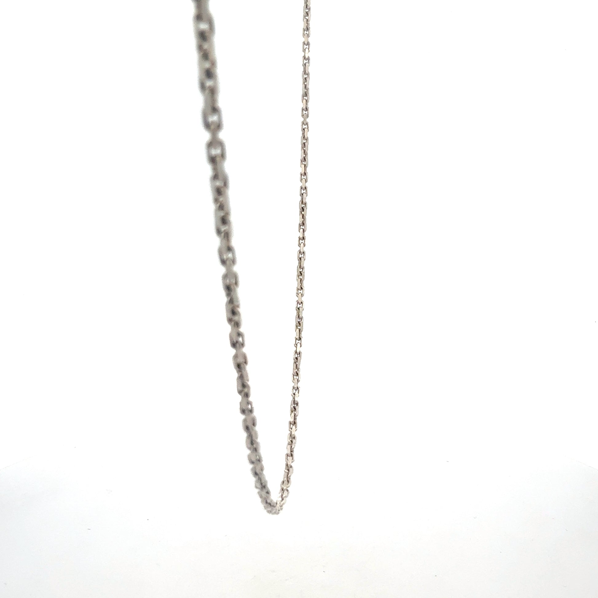 Seitenansicht der Silberkette 6,37 g