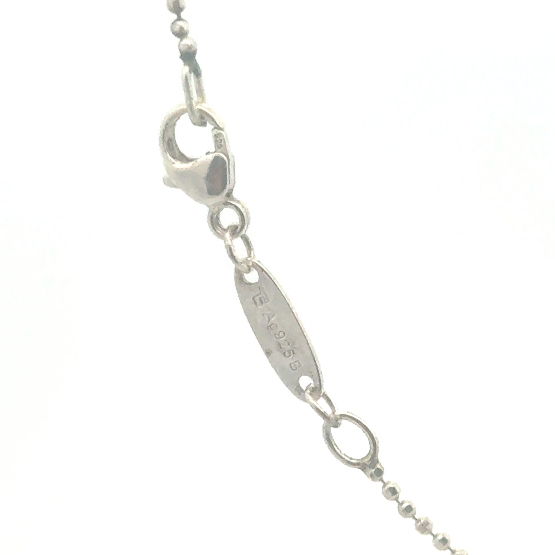 Elegante Silberkette 925 - Verschluss