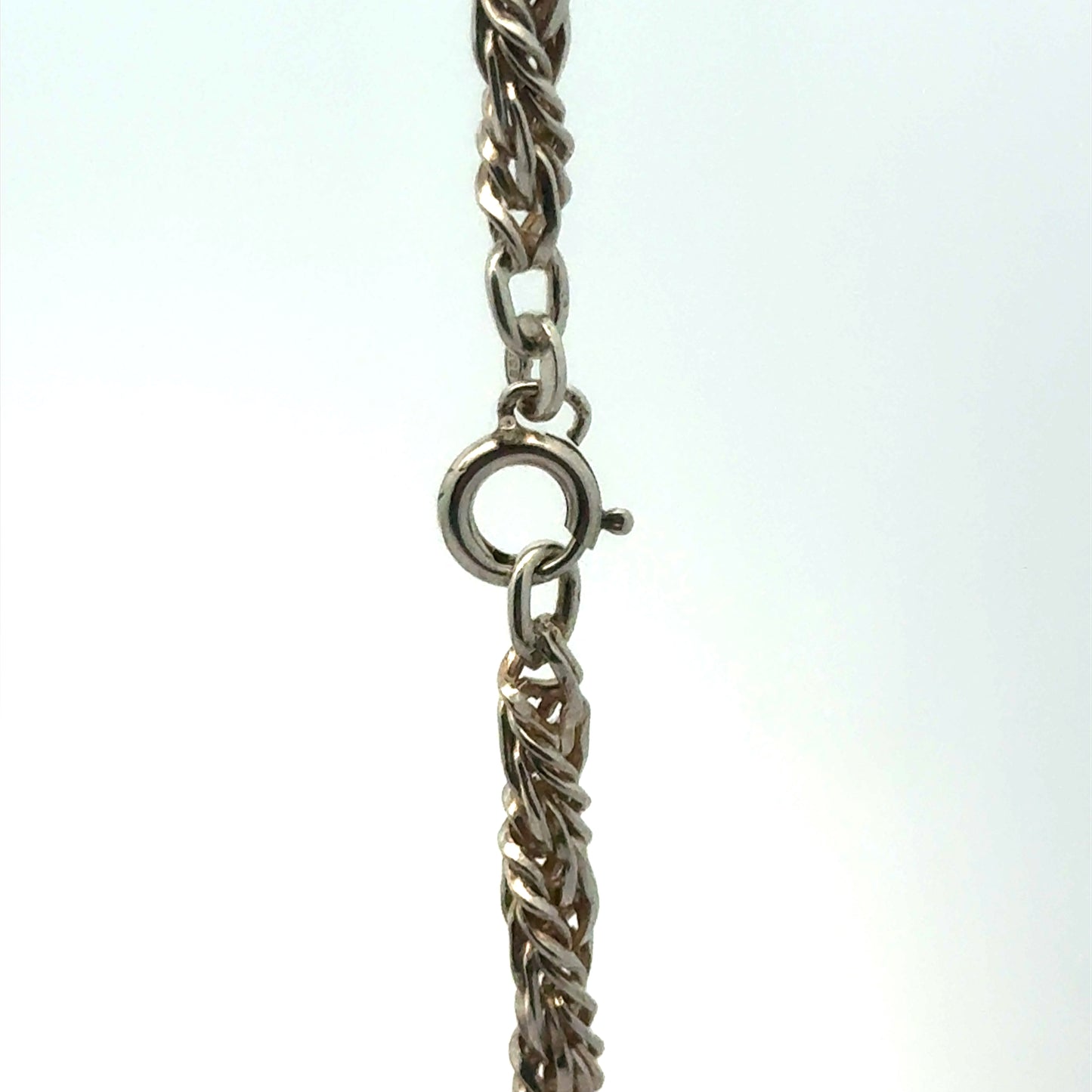 Taipan Silberkette mit Kreuz 61,65g - Nahaufnahme Verschluss