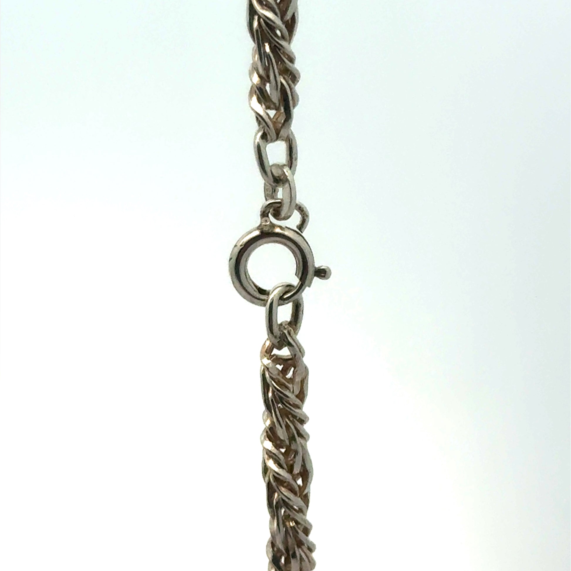 Taipan Silberkette mit Kreuz 61,65g - Nahaufnahme Verschluss