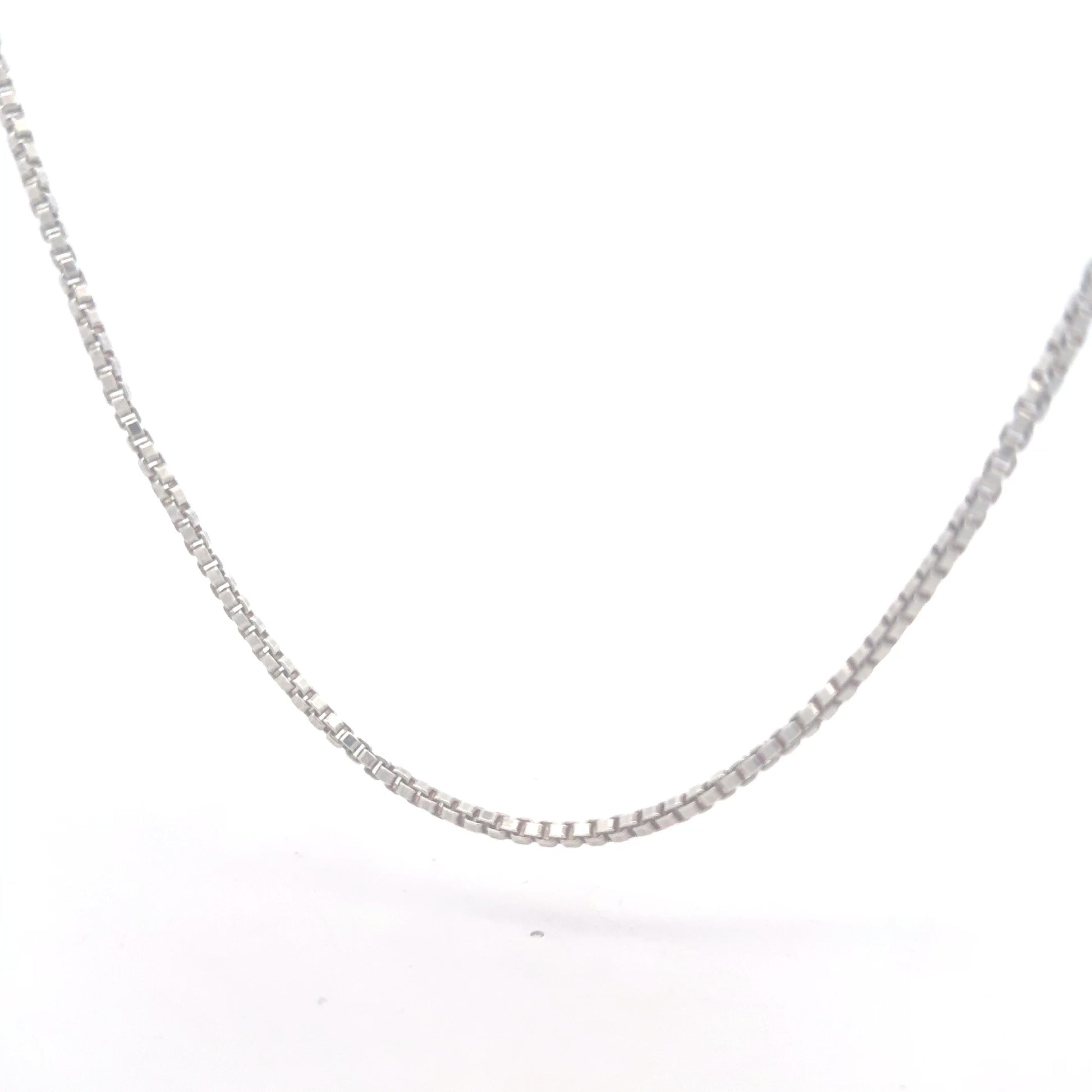 925 Sterlingsilber Kette 120 cm – Detailansicht der Glieder