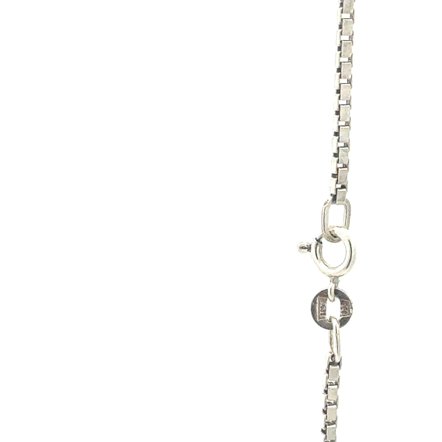 Silberkette 925 Kugel-Design modern - Nahaufnahme