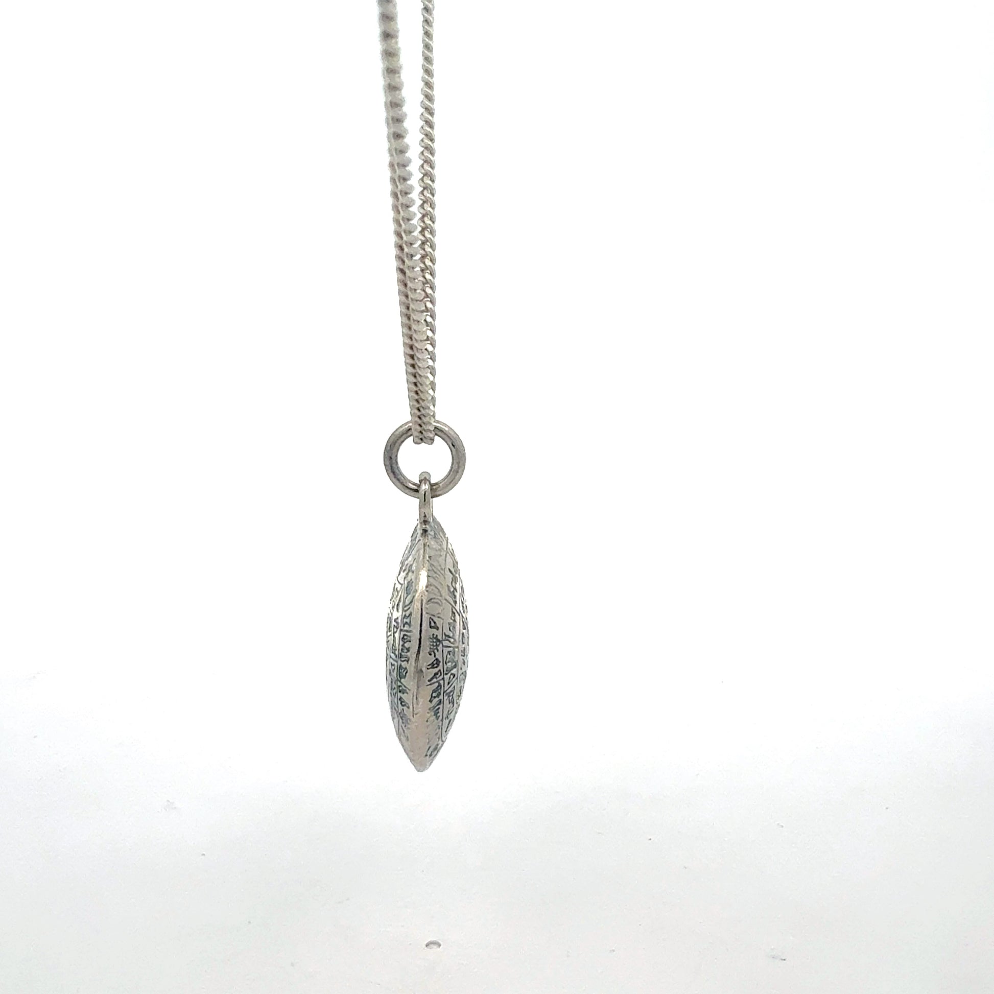 Silberkette 925 Phaistos Anhänger - Detailaufnahme