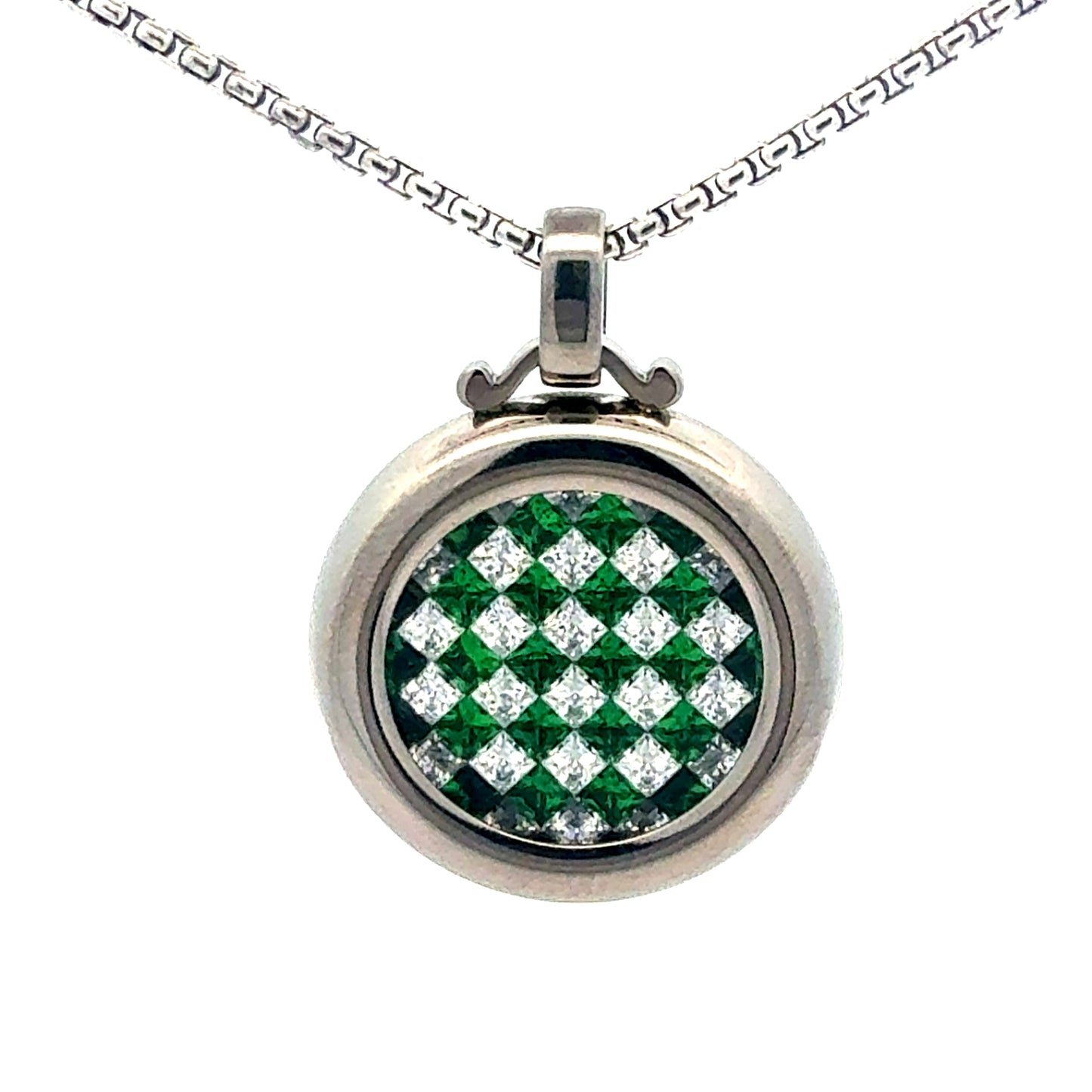 925 Silberkette mit Anhänger - Detailansicht des eleganten Sterlingsilber Schmucks