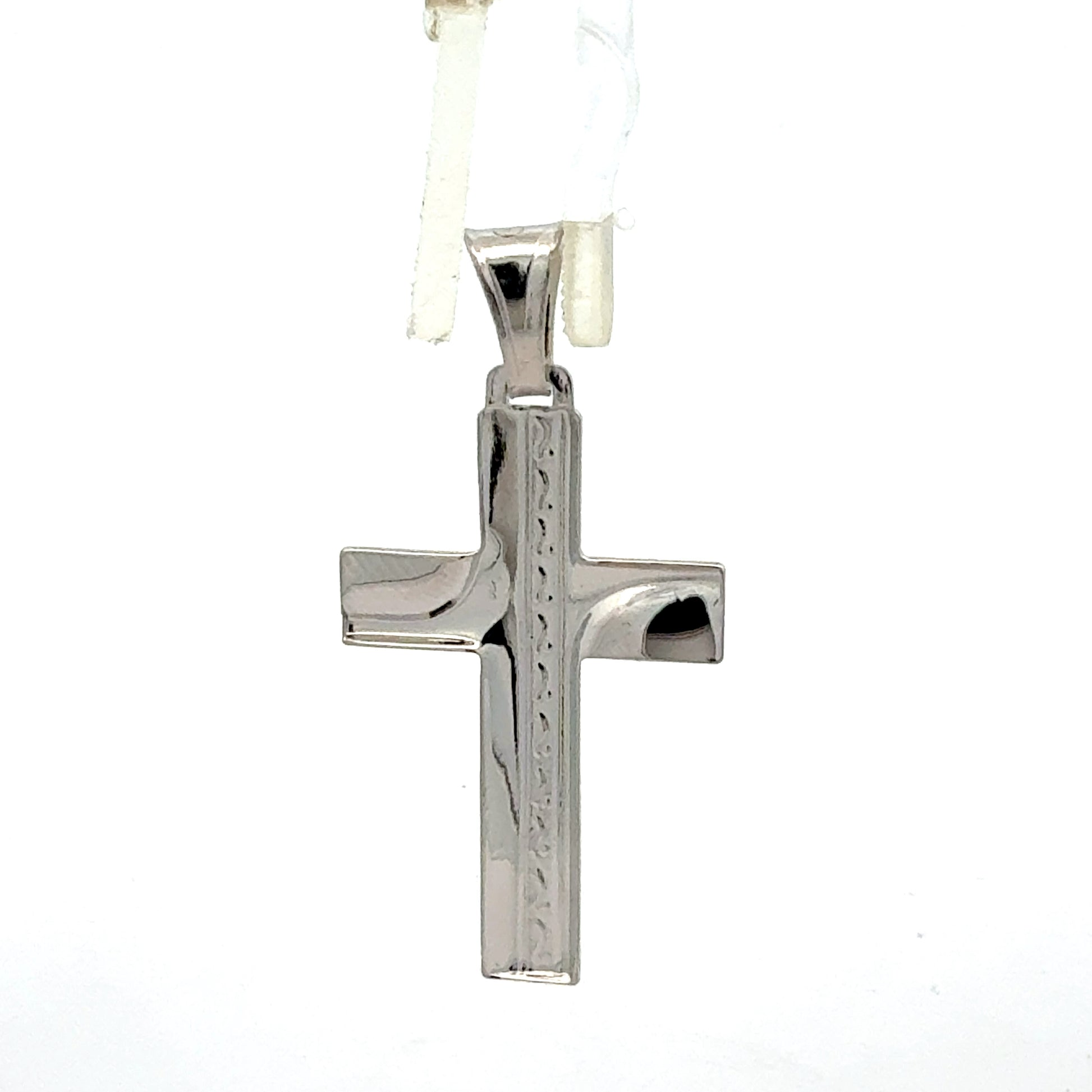 Kreuz Anhänger Silber 925 – Nahaufnahme Detail