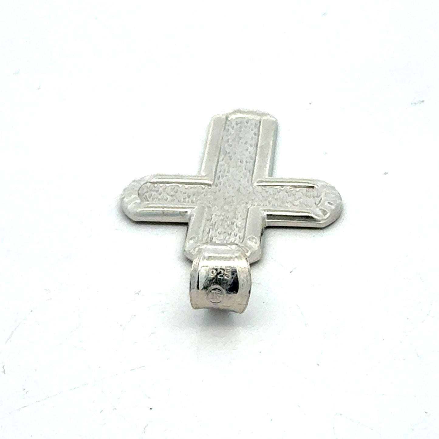 Silber Kreuz Anhänger 925 Sterling, 3,73 g, Detailansicht
