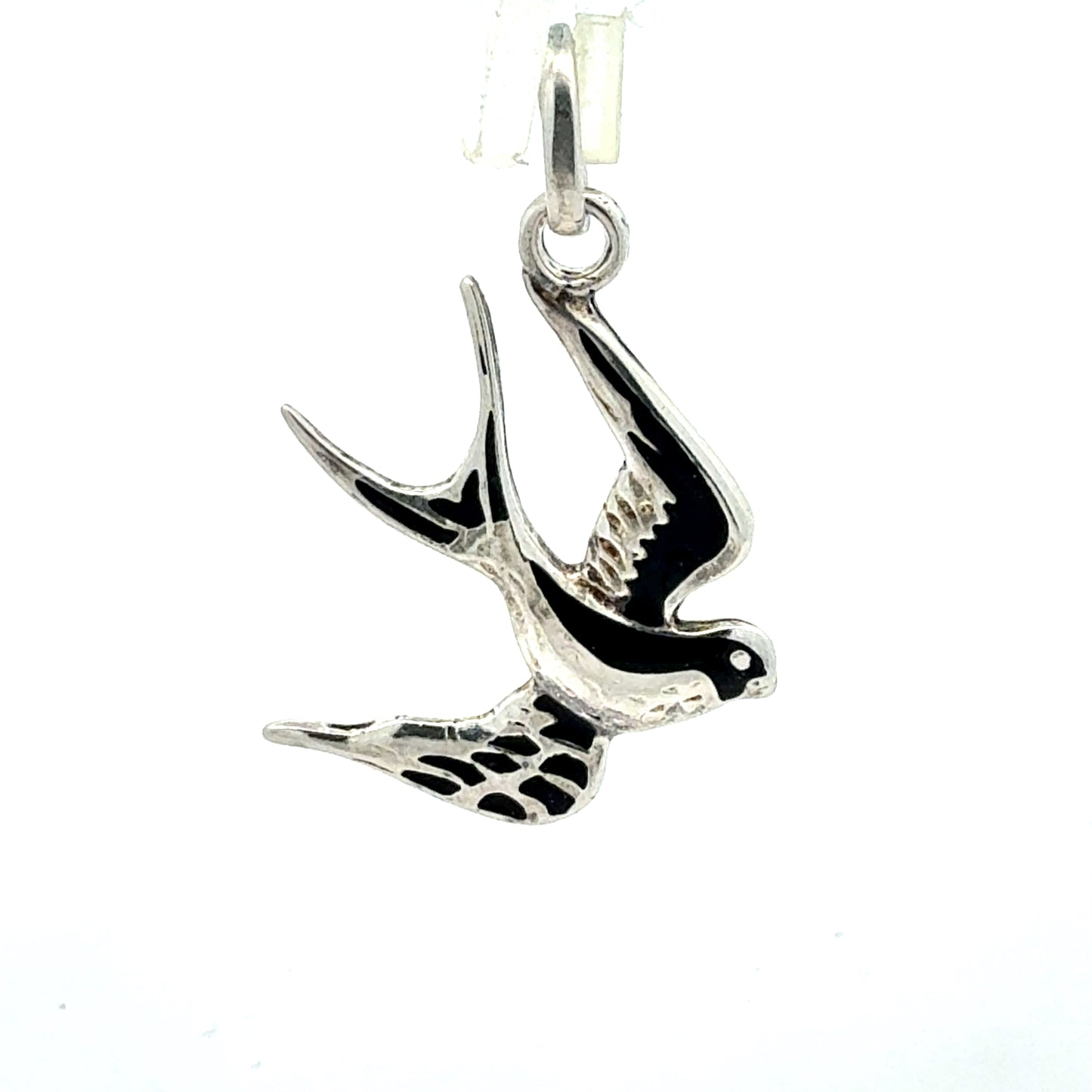 Silber Anhänger 925 Vogel Schwalbe 3,96g detailreich