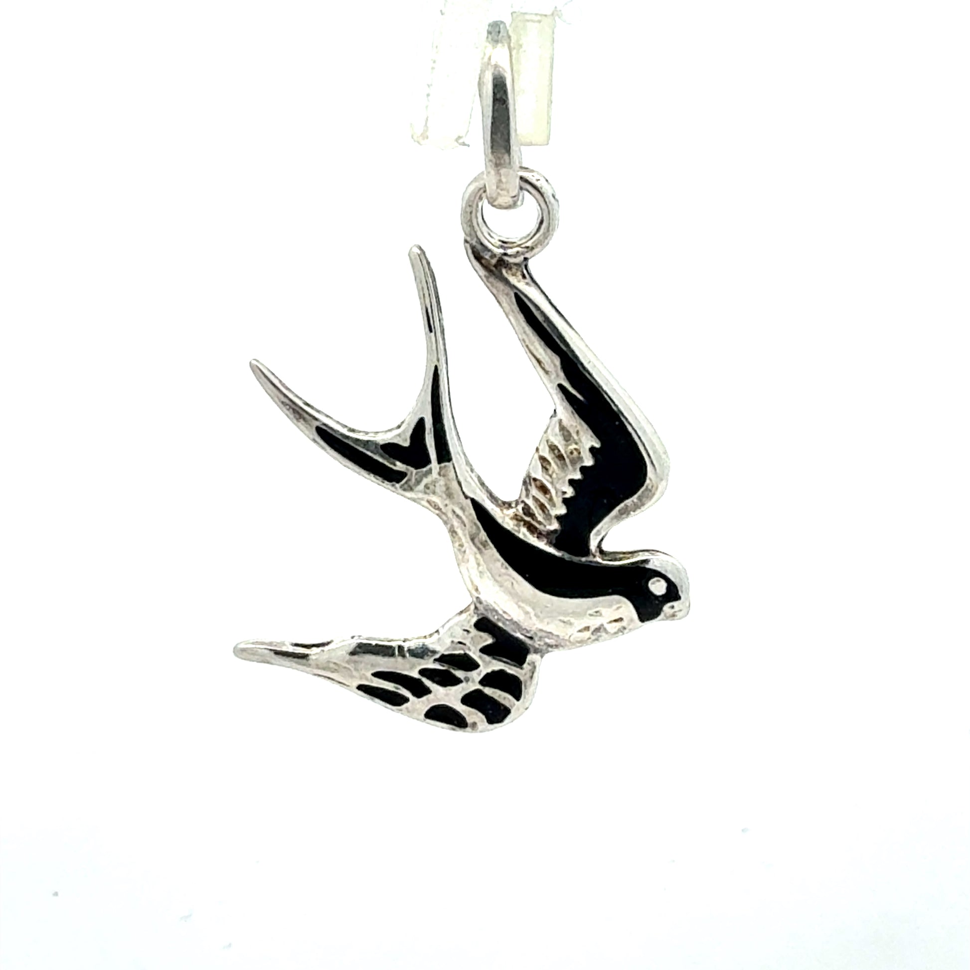 Silber Anhänger 925 Vogel Schwalbe 3,96g detailreich