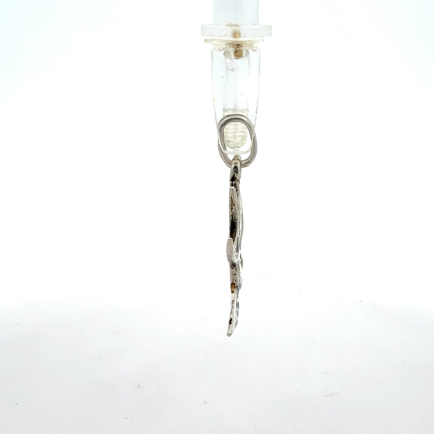 Vogel Anhänger Silber 925 Seitenansicht