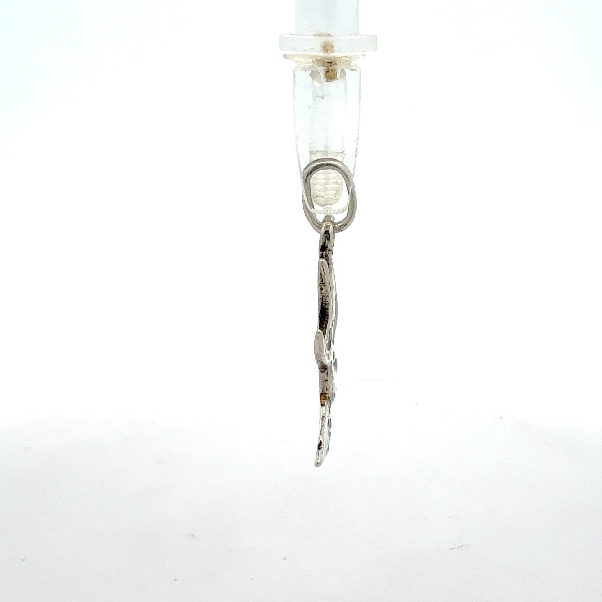 Vogel Anhänger Silber 925 Seitenansicht