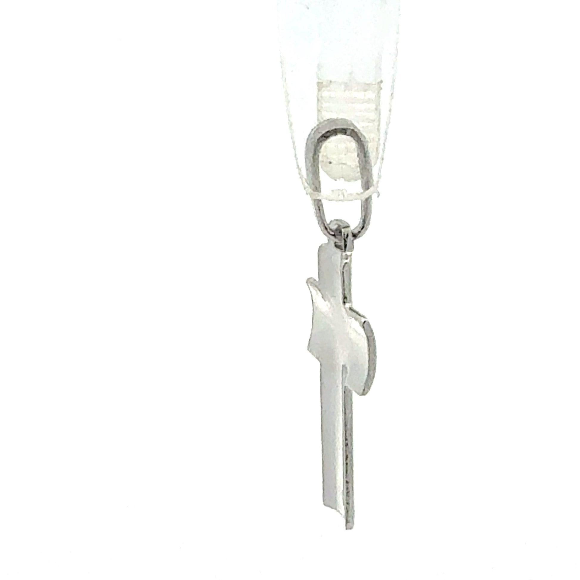 Kreuz Anhänger Silber 925 Rückansicht – Religiöser Schmuck