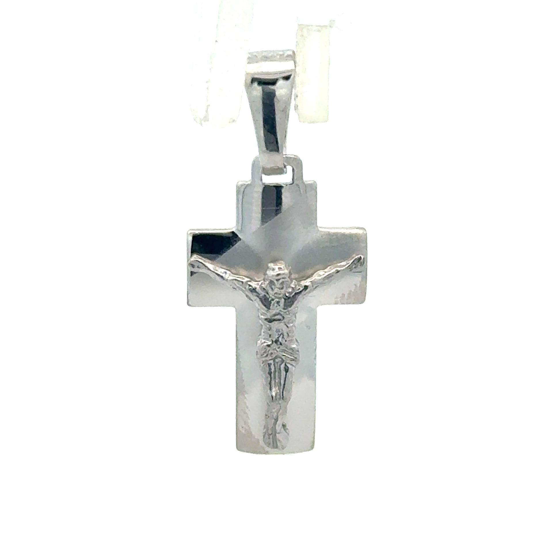 Kreuz Anhänger aus 925 Silber, 1,70 Gramm, religiöser Schmuck