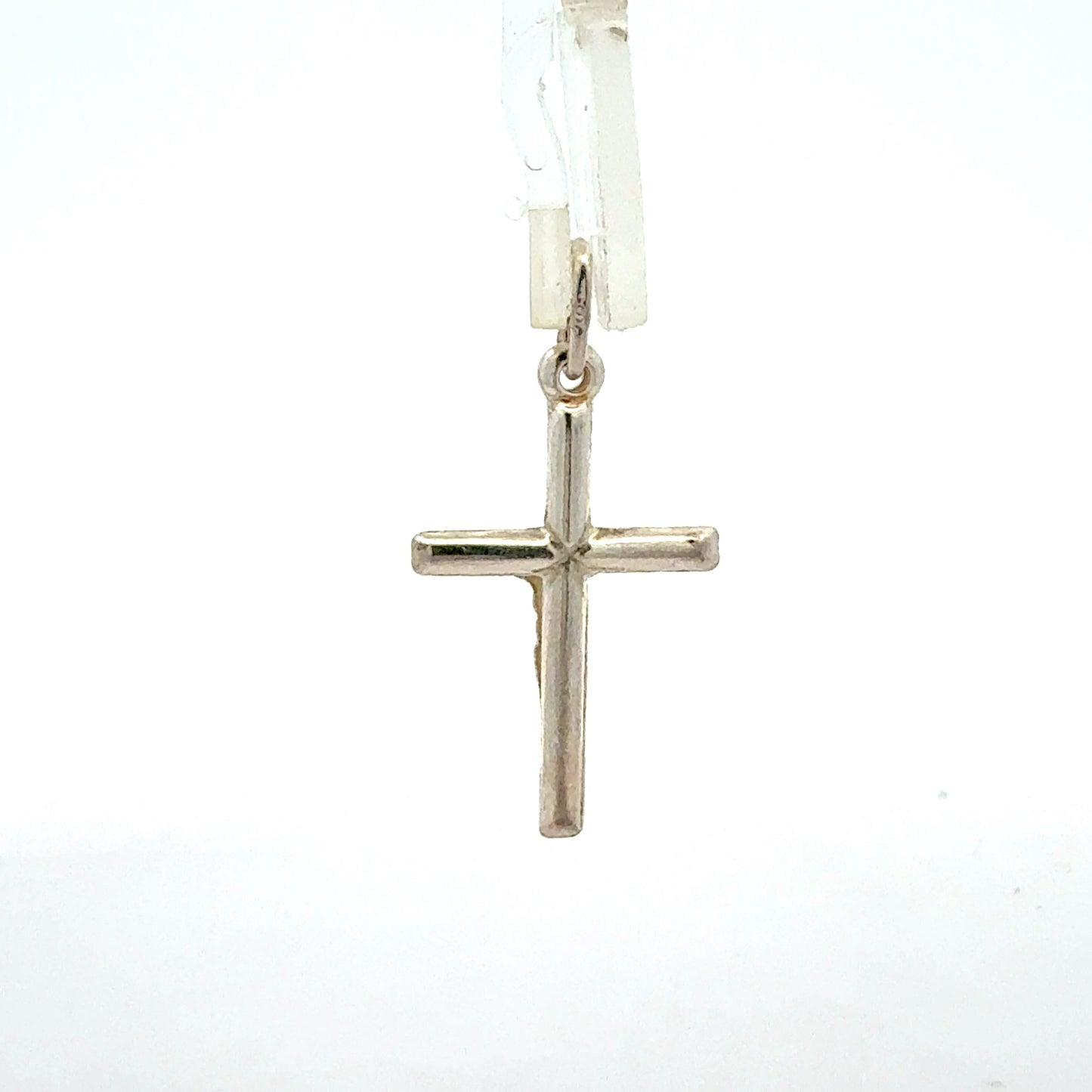 Kreuz Anhänger 925 Silber - Rückseite