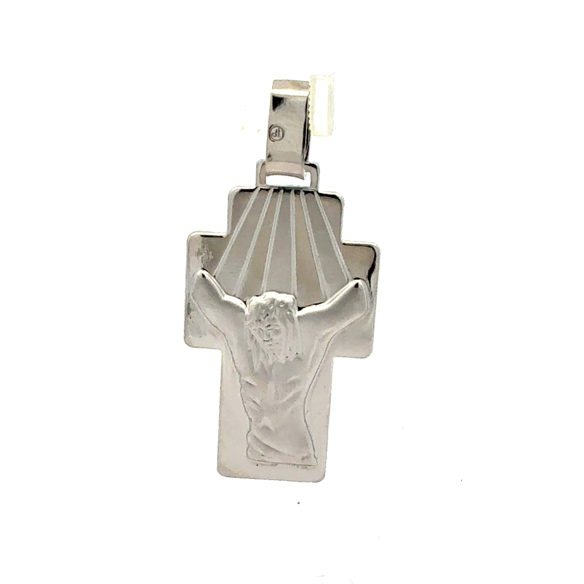 Kreuz Schmuckanhänger 925 Silber Detailansicht