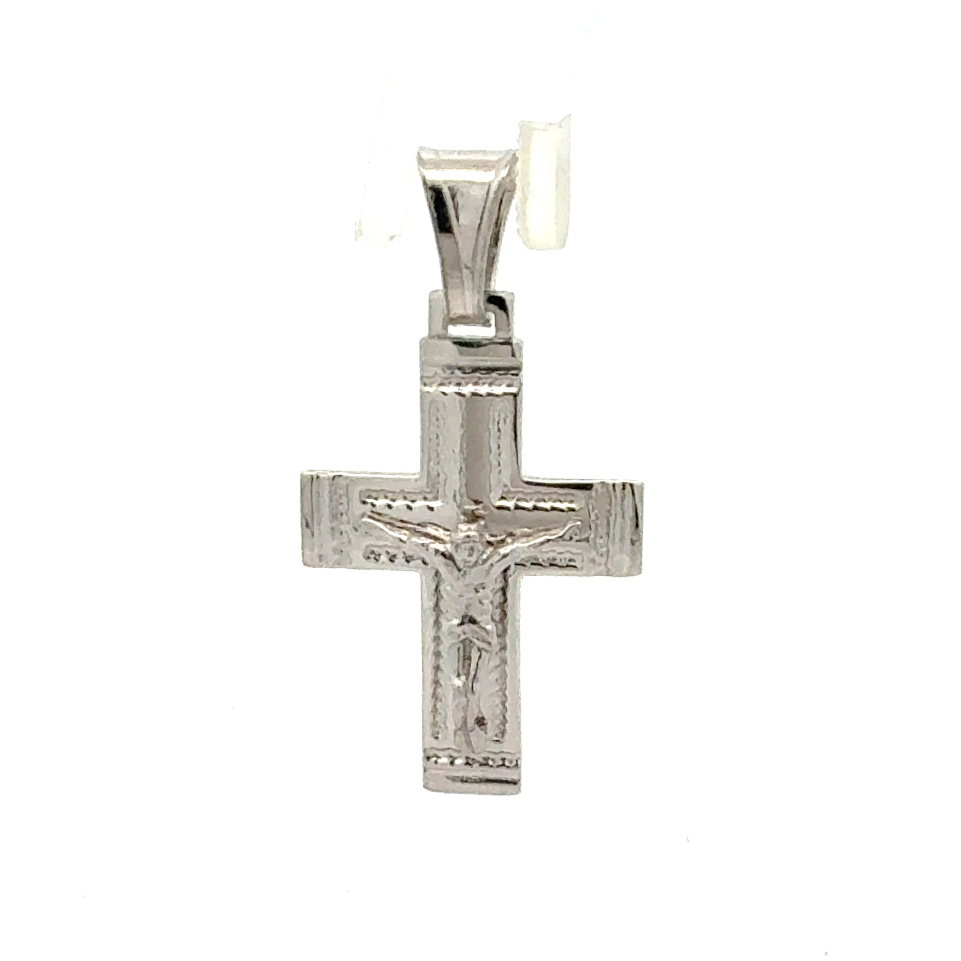 Kreuz Anhänger 925 Silber Detailansicht - hochwertige Verarbeitung