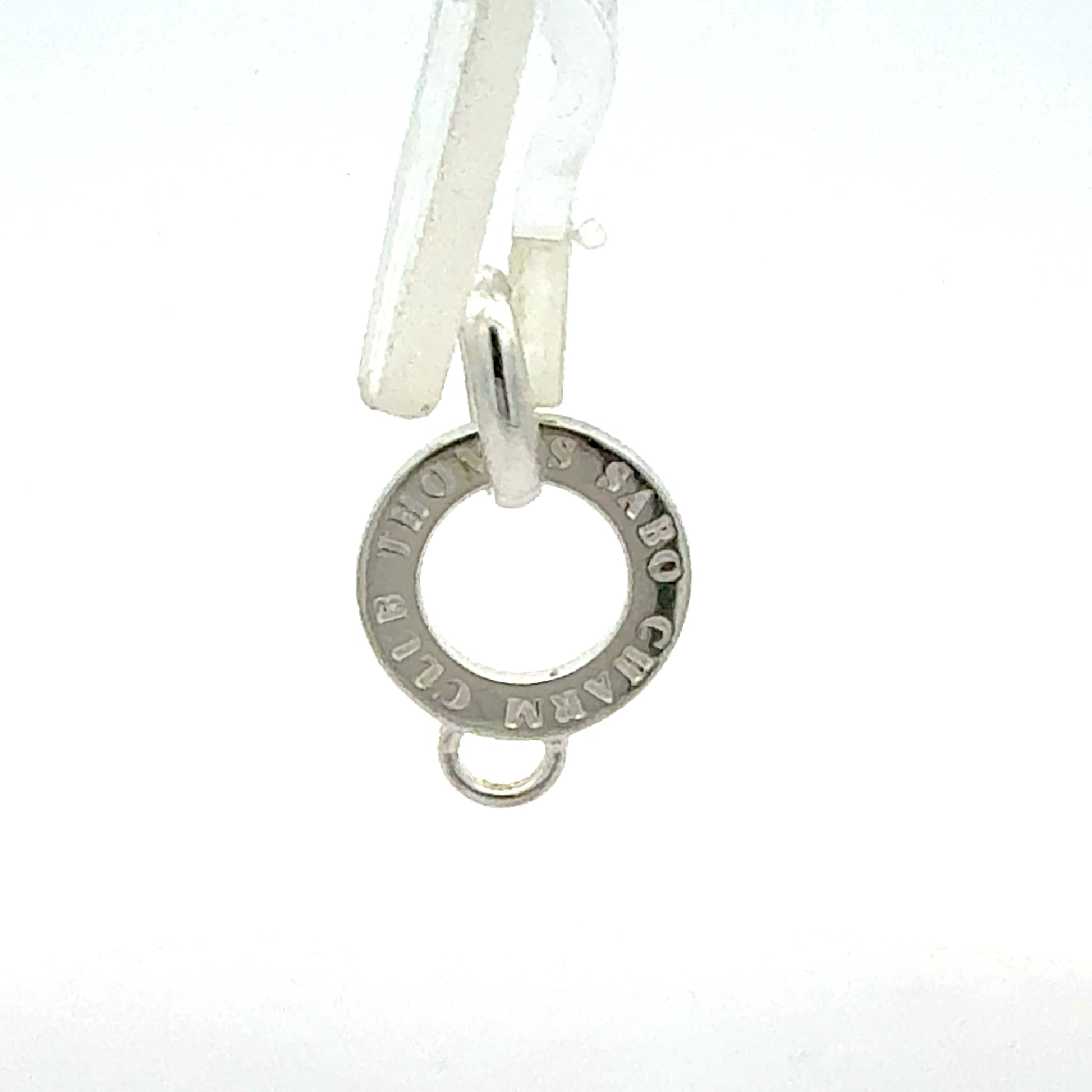 Echtsilber Anhänger Thomas Sabo Marke - Nahaufnahme der erstklassigen Qualität