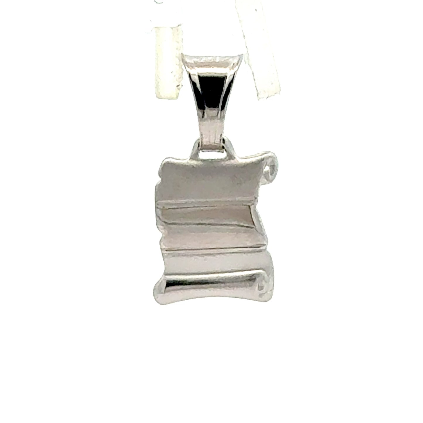 Anhänger Silber 925 Platte 1,47g - Vorderansicht minimalistisches Design