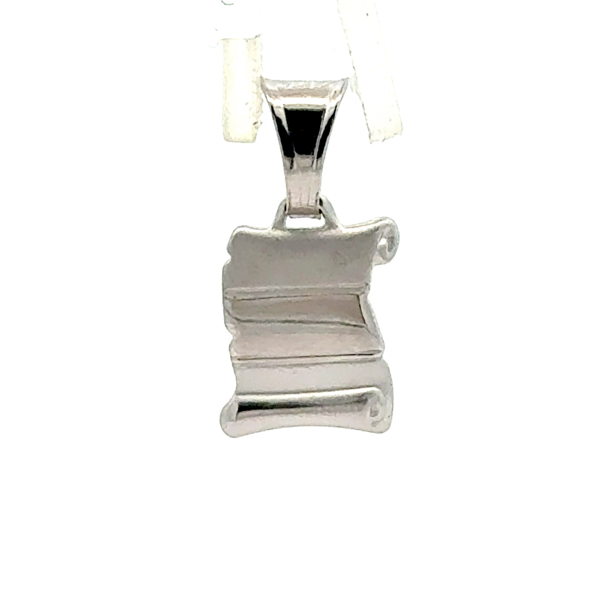 Anhänger Silber 925 Platte 1,47g - Vorderansicht minimalistisches Design