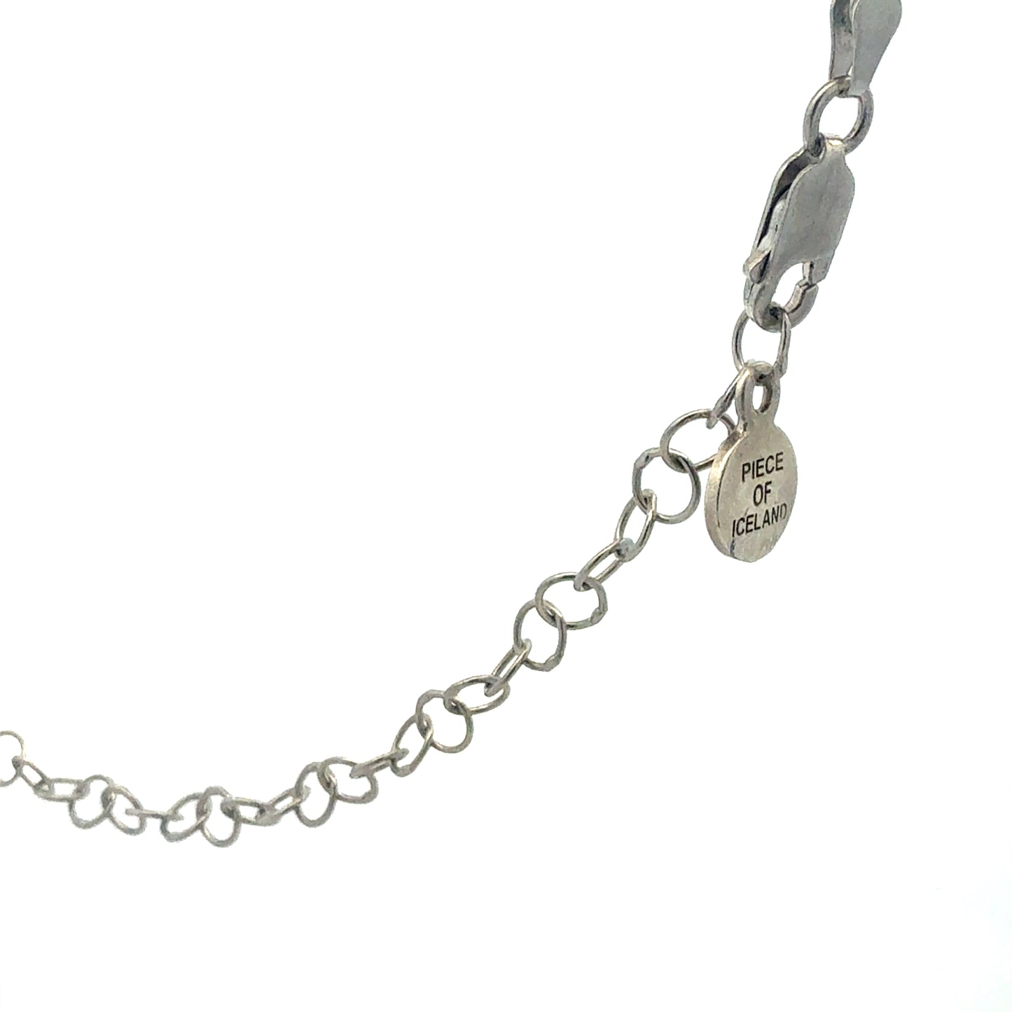 Kordellkette Silber 925 - Seitenansicht mit Verschluss
